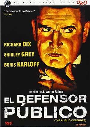 Cine Negro RKO: El Defensor Público (Contiene Libreto Exclusivo De 24 Páginas)