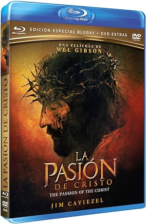 La Pasión de Cristo BD + DVD extras 2004 The Passion of the Christ [Blu-ray]