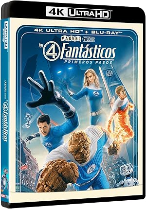 Los 4 Fantasticos: Primeros Pasos (The Fantastic Four: First Steps) (4K UHD + Blu-ray) Los 4 Fantasticos: Primeros Pasos (The Fantastic Four: First Steps) (4K UHD + Blu-ray)