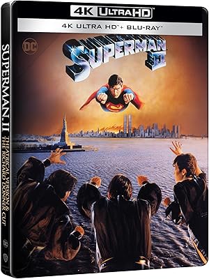 SUPERMAN II 1980 + M. DONNER (4K UHD + BD) METAL 2025 SUPERMAN II 1980 + M. DONNER (4K UHD + BD) METAL 2025