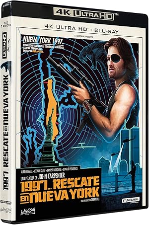 1997...Rescate en Nueva York (Escape from New York) (1981) (John Carpenter) (4K UHD + Blu-ray)