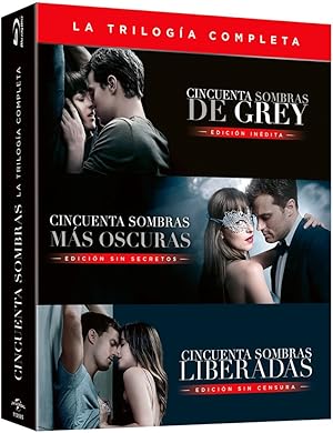 Cincuenta Sombras De Grey - Películas 1-3 [Blu-ray]