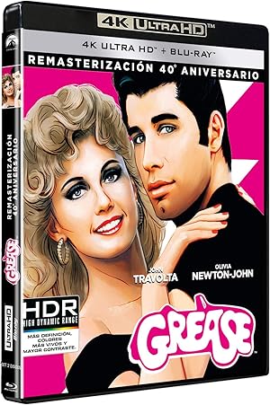 Grease 1 (4K Ultra-HD + BD) [Blu-ray]