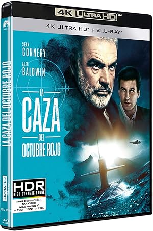 La Caza Del Octubre Rojo (4K Ultra-HD + BD) [Blu-ray]