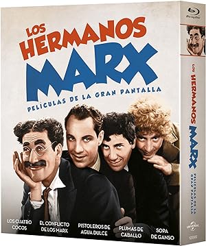 Pack: Hermanos Marx (5 películas BD) [Blu-ray]