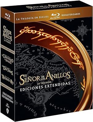 Pack Trilogía El Señor de los Anillos Edición Extendida (Remasterizada) [Blu-Ray]