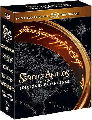 Pack Trilogía El Señor de los Anillos Edición Extendida (Remasterizada) [Blu-Ray]